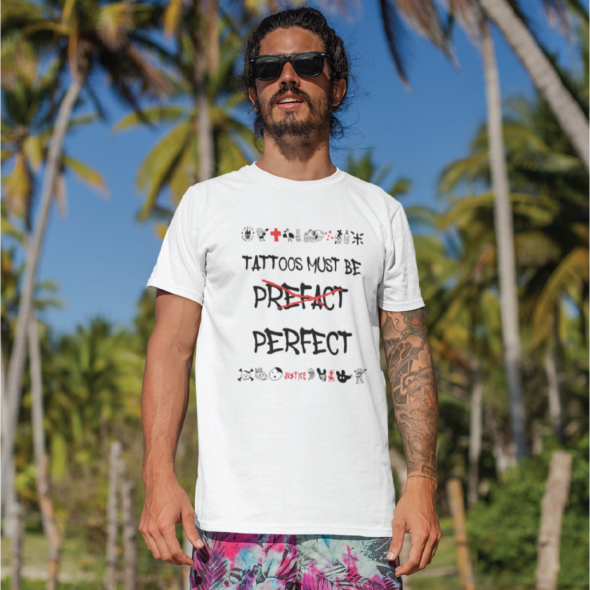 Tattoos Must Be Perfect Unisex T-Shirt